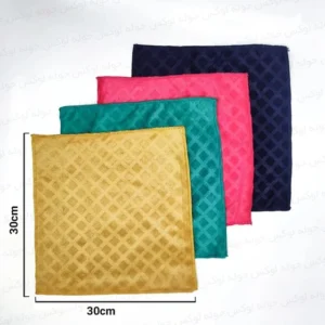 دستمال 30*30دمپايي سنتي//24عددي