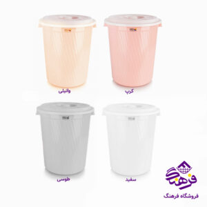 سطل دربدار ممتاز 2 ايده آل //24 عددي