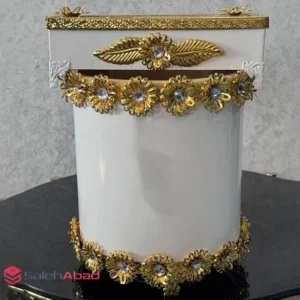 سطل کاغذ گلدار مربع راگا روبيتا//24عددي