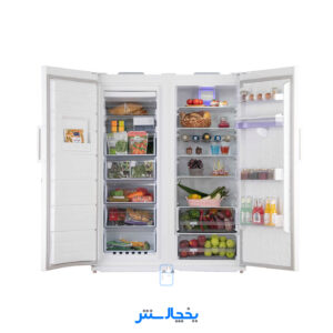 فريزري شفاف دو قلو آسمان/18عددي