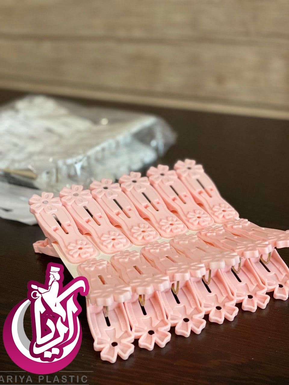 گيره لباس گل زنگنه //72عددي